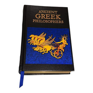 Ancient Greek Philosophers Canterbury Classics Gilded Faux Leather Hardcover